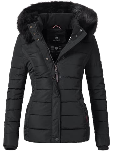 Navahoo Winterjacke Miamor in Schwarz