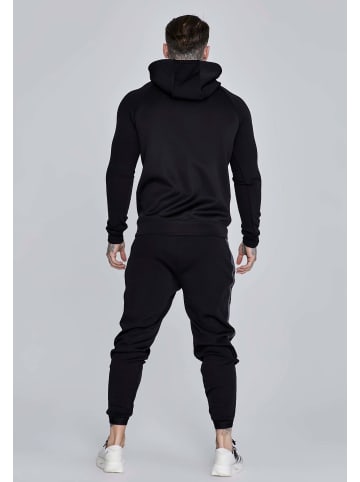 SikSilk Kapuzenpullover Muscle Fit in Black