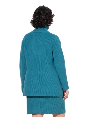 Ulla Popken Pullover in jeansblau