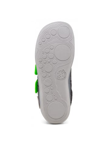 Affenzahn Klettschuh Knit Happy Panther in Grau