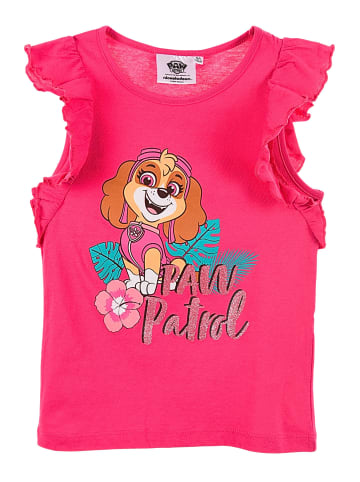 Paw Patrol Top mit Rüschen & Glitzer Paw Patrol Skye in Pink