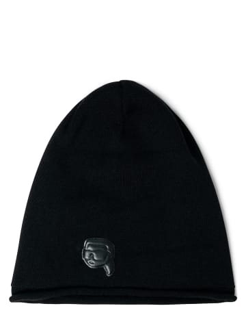 Karl Lagerfeld Beanie in schwarz - 0001