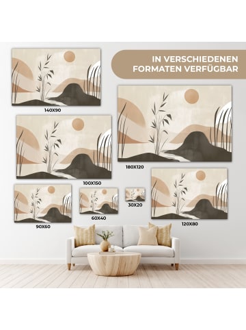 MuchoWow Leinwand Bilder Cognac