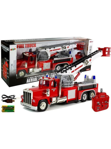 Wisam Feuerwehrauto ausziehbare Drehleiter R / C Sound Light Sirene