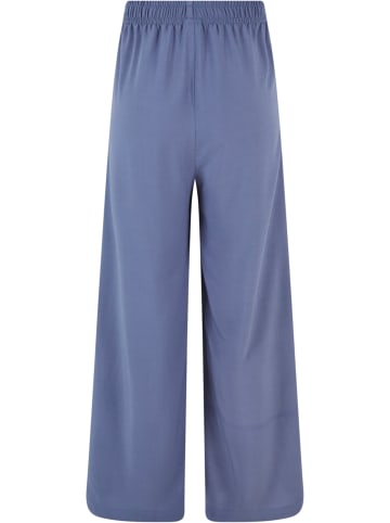 Urban Classics Urban Classics Damen Ladies Wide Leg Viscose Pants in vintageblue