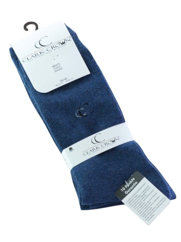 Clark Crown® Business Socks 6 Paar in jeansblau