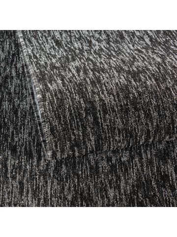 KADIMA DESIGN Teppich Kurzflor Waschbar Einfarbig AMMER Strapazierfähig OEKO-TEX in Anthrazit