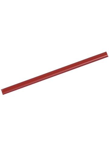 Durable Klemmschienen 3mm rot Packung mit 100 Stück