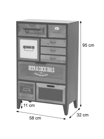 MCW Apothekerkommode Q25