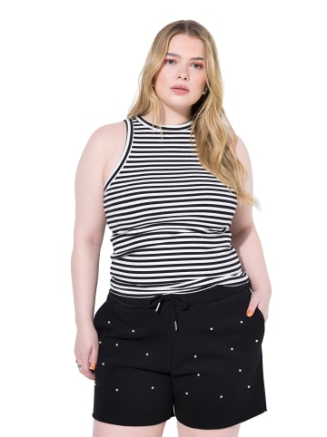 Studio Untold Strick-Top in schwarz