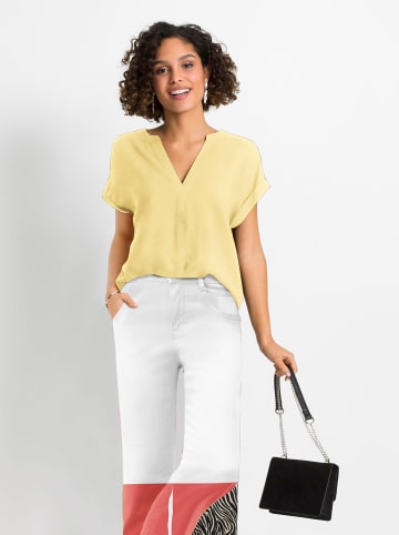 WITT WEIDEN Viskose-Bluse in zitrone