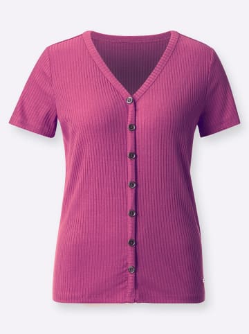 WITT WEIDEN Kurzarmshirt in magenta