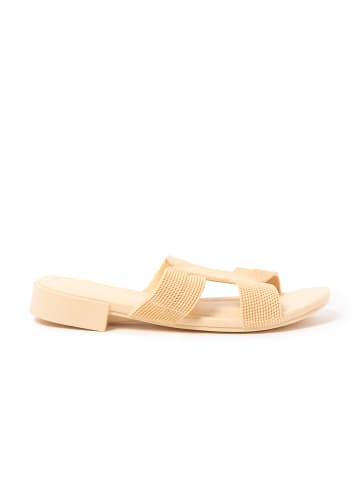 Brasileras Pantoletten "Mardin" in Beige