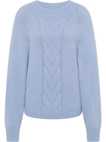 VINAJA Women Strick Pullover in Blau