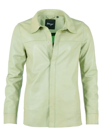 Maze Lederhemd 42021102 in dusty sea