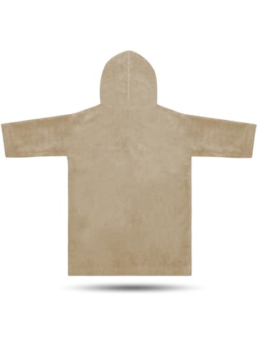 normani Kinder langarm Poncho 6-9 Jahre Pichilemu in Beige