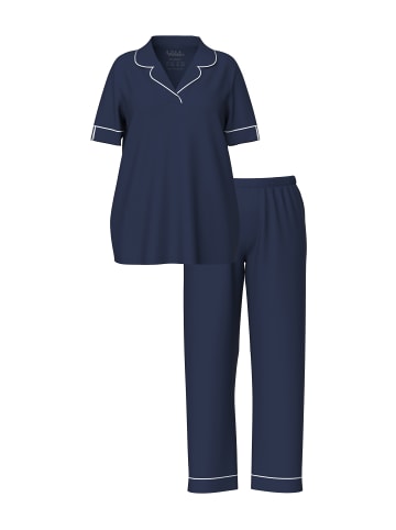 Ulla Popken Pyjama in nachtblau