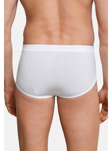 Schiesser Slip / Unterhose Cotton Essentials Authentic in Weiß