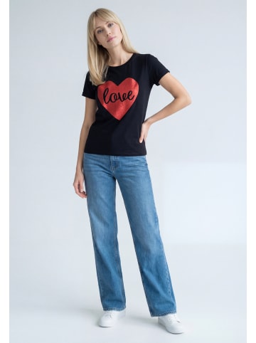 mimo Women T-Shirt in BLACK