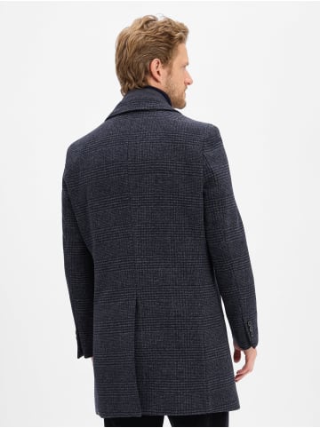 DIGEL Wollmantel Deus in marine grau - 0001