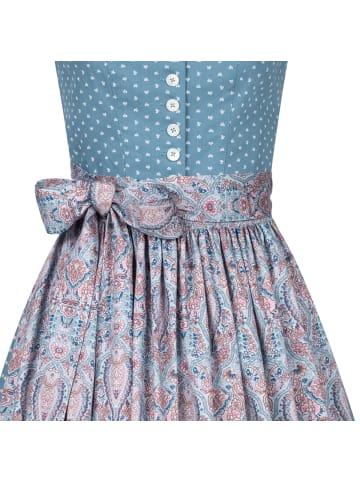 Hammerschmid Midi Dirndl in Blau