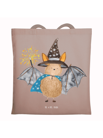 Mr. & Mrs. Panda Laptoptasche Fledermaus Zauberer ohne Spruch in Braun Pastell