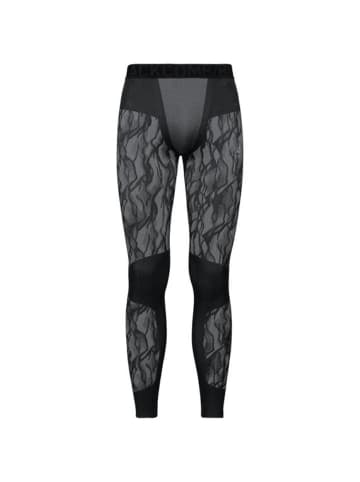 Odlo Unterhose SUW Bottom Pant PERFORMANCE in Schwarz-gemustert