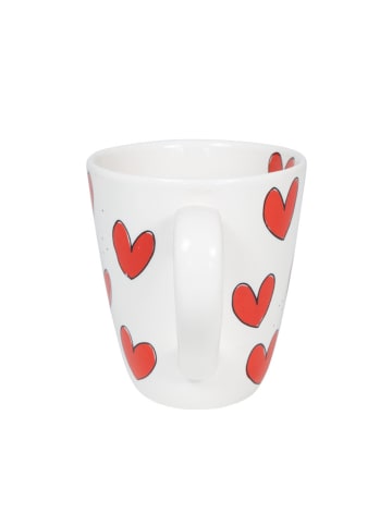 Blond Amsterdam Becher Rote Herzen in Bunt - 350 ml