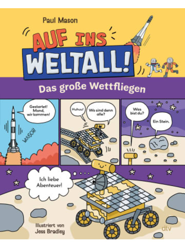 dtv Buch - Auf ins Weltall! - Das große Wettfliegen