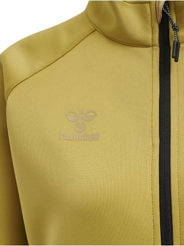 Hummel Hummel Zip Jacket Hmlcima Multisport Damen in ANTIQUE GOLD