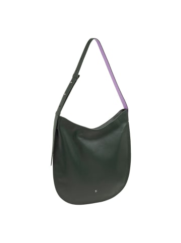 DuDu Sylvie Schultertasche Leder 36.5 cm in mangrove