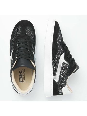 British Knights Sneaker Flare in schwarz/silberfarben