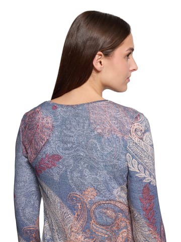 Betty Barclay Basic Shirt mit Print in Blau/Rot