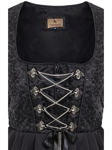 Gwandler Midi Dirndl INA in schwarz