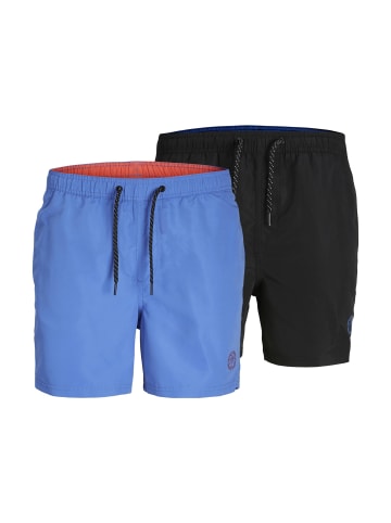 Jack & Jones Bade-Shorts 'Fiji' 2er Pack in mehrfarbig