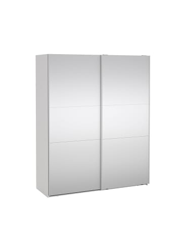 ebuy24 Schiebetürenschrank Como (2-türig) Weiß 179 x 67 cm