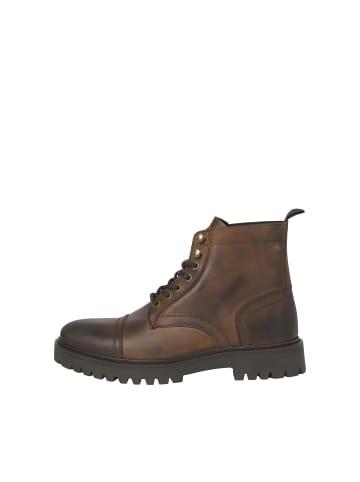 Jack & Jones Stiefel in Brown Stone