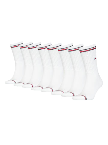 Tommy Hilfiger Socken TH MEN ICONIC SOCK 8P in 300 - white