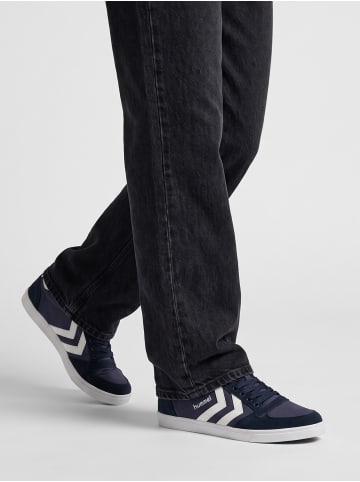 Hummel Schnürsenkel Sneaker Hummel Slimmer Erwachsene in DRESS BLUES/WHITE KH