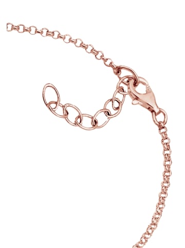 Elli Armband 925 Sterling Silber Anker in Rosegold