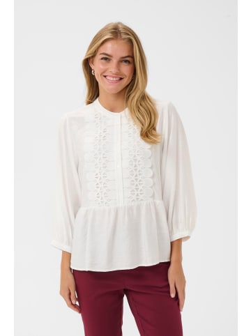 CULTURE Langarm-Bluse CUurta Relaxed fit in Spring Gardenia