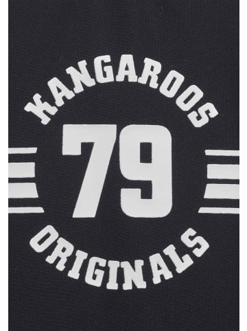 Kangaroos Badeanzug in schwarz