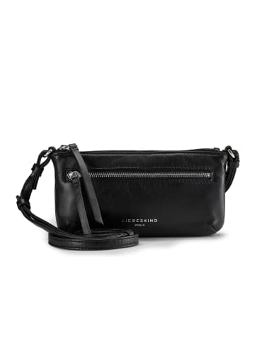 LIEBESKIND BERLIN Zena Umhängetasche Leder 21 cm in black