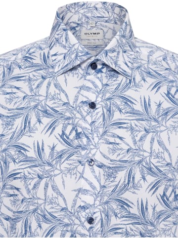 OLYMP  Hemd in blau weiß