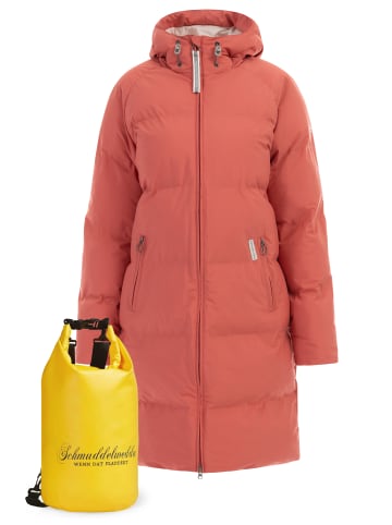 Schmuddelwedda Mantel + Tagesrucksack - Set in Puderrot