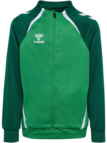 Hummel Reißverschluss Jacke Hmllead Kinder in JELLY BEAN/EVERGREEN