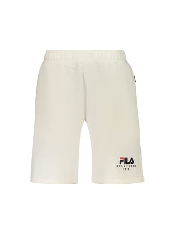 Fila Weiß Herren Hose aus Baumwolle