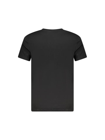 cavalli CLASS Schwarzes Baumwoll-T-Shirt