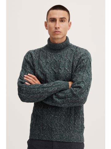 CASUAL FRIDAY Rollkragenpullover Karl 0044 roll neck cable knit 20504500 in grün