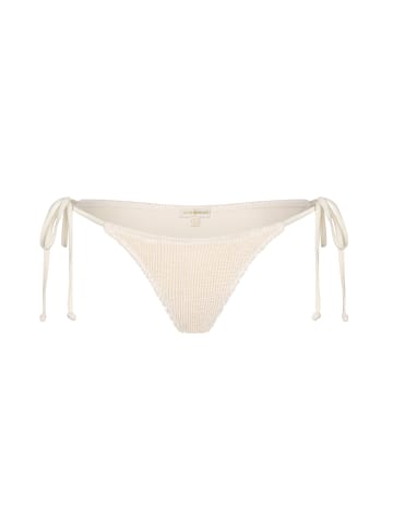Moda Minx Bikinihose Scrunch Tie Side Bikini Bottom in Beige